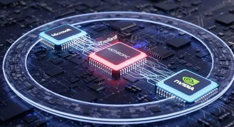 📌 Microsoft e Nvidia investono 15 miliardi in Anthropic