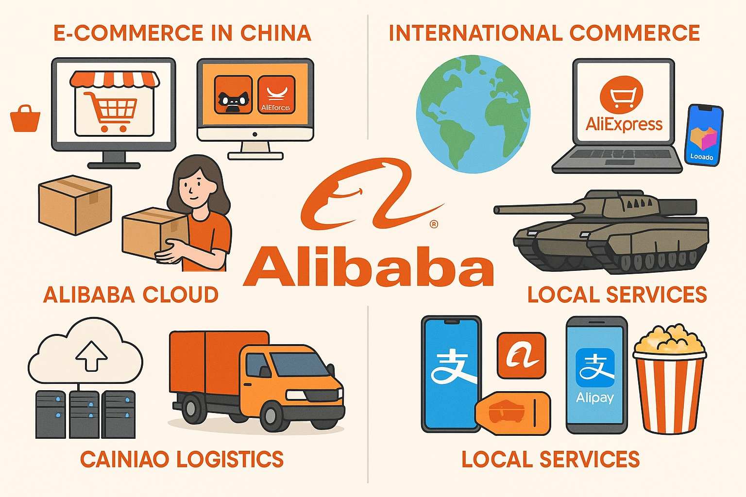 Alibaba in calo delude la trimestrale
