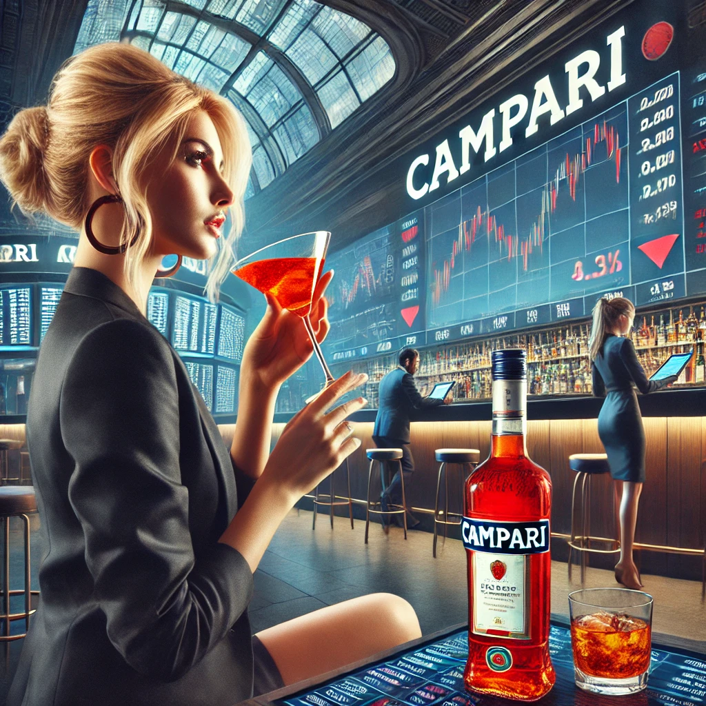 Campari -16,77% a 6,476 euro. Tempesta perfetta sul titolo