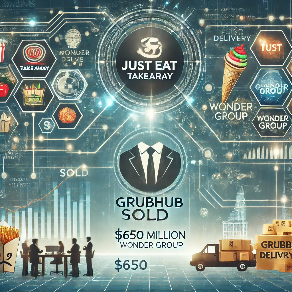 Just Eat +15% vende Grubhub a Wonder Group: per 650 milioni