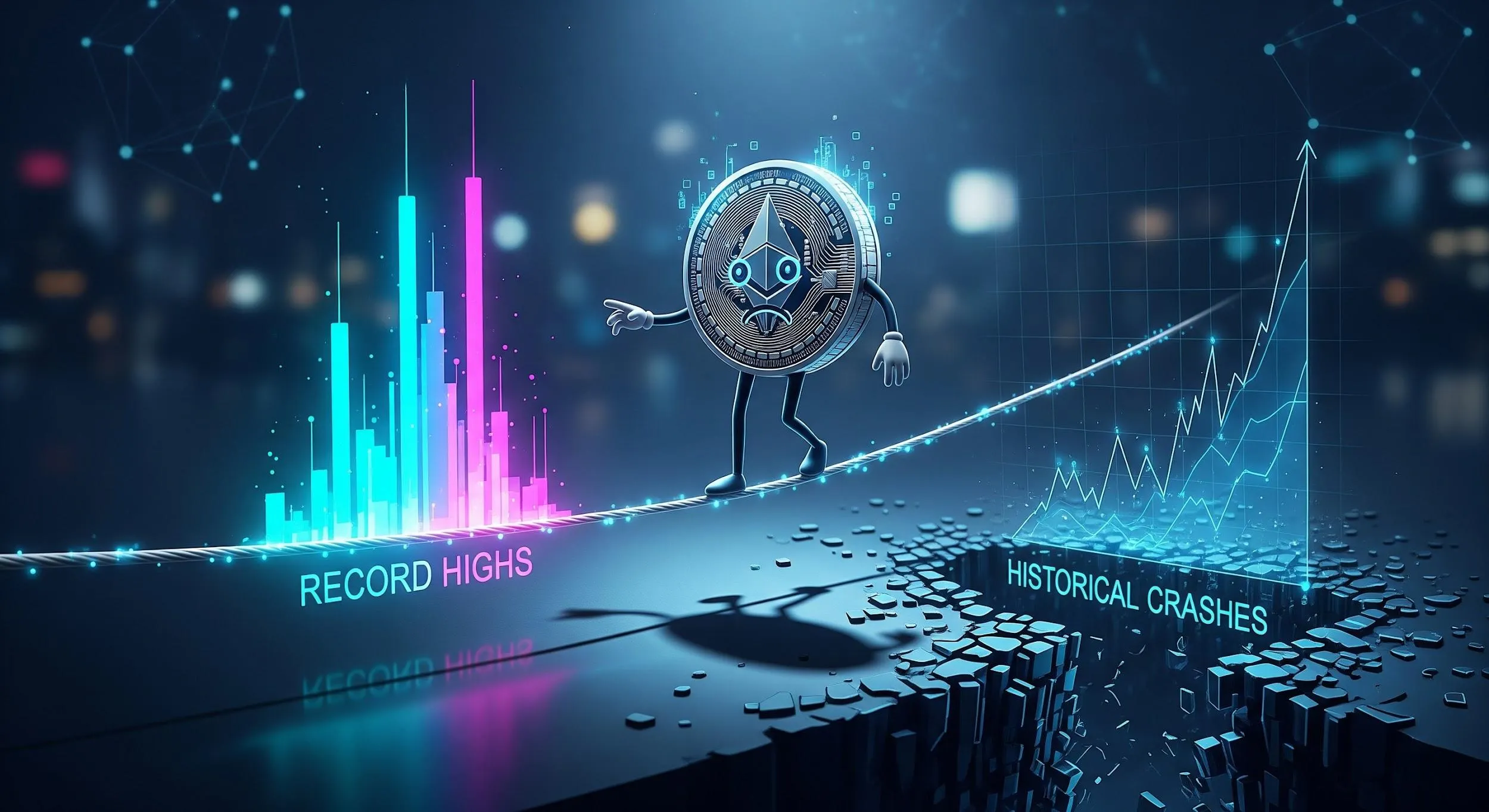 Criptovalute, sul filo del rasoio fra record e crolli storici