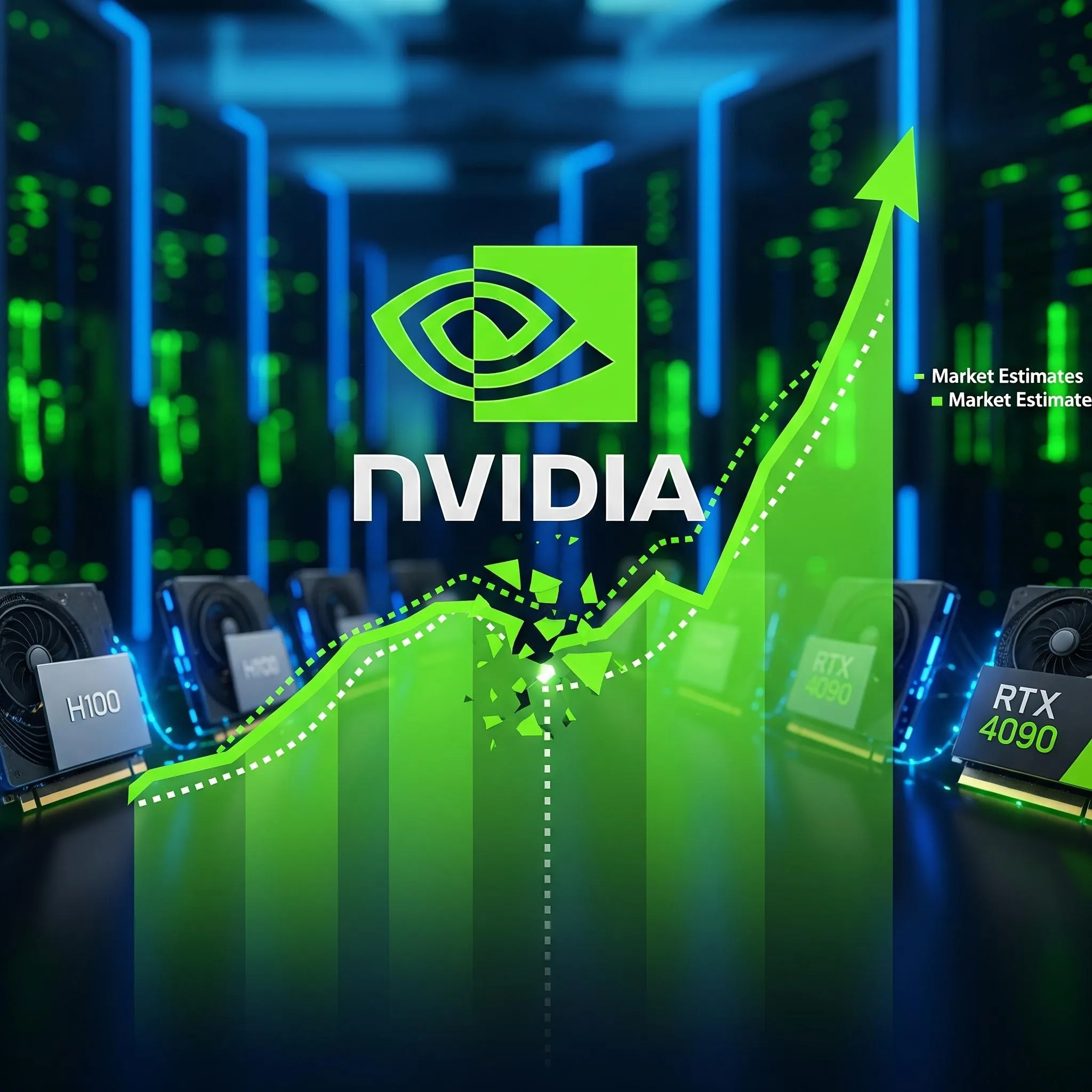 Nvidia +5% in after hours: ricavi record, domanda AI ancora in boom
