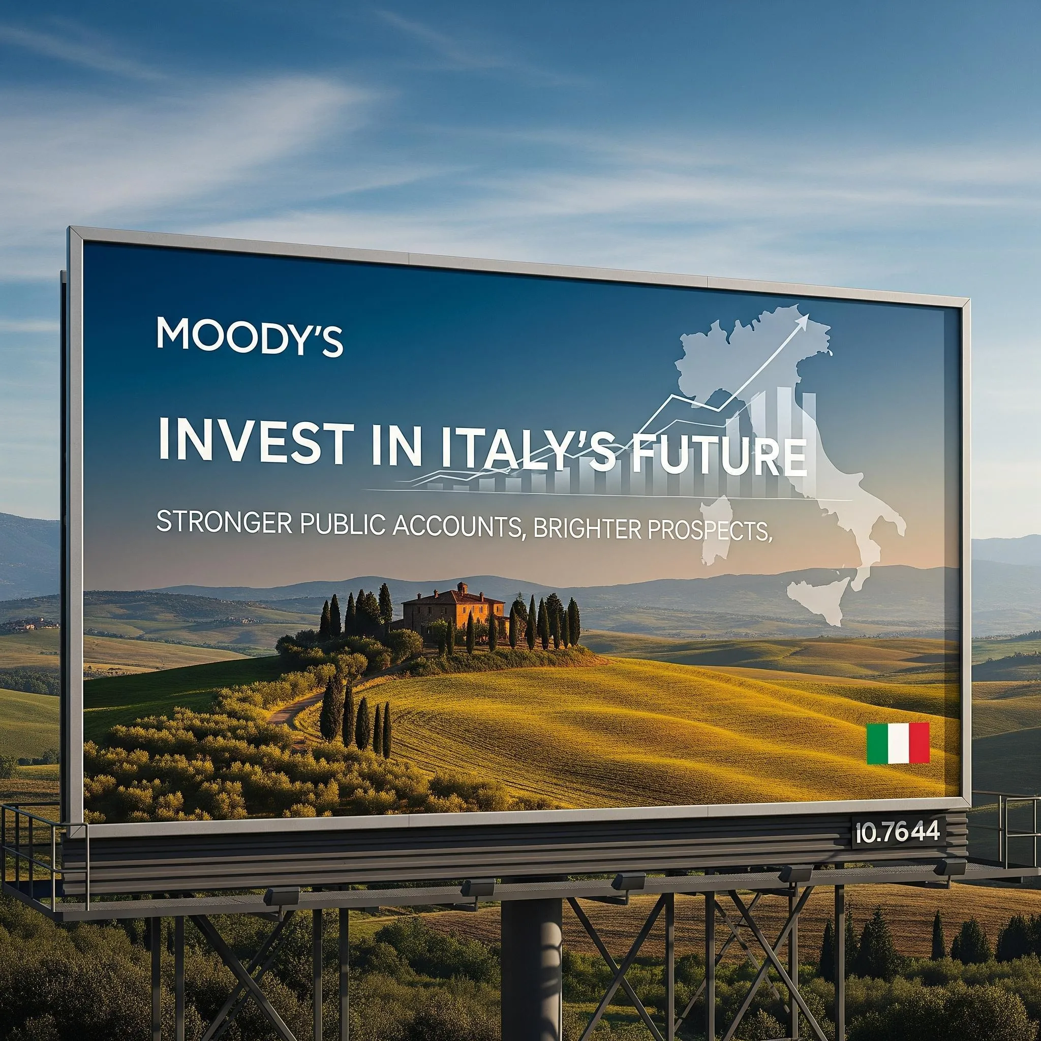 Moody's promuove l’Italia a Baa2 dopo 23 anni