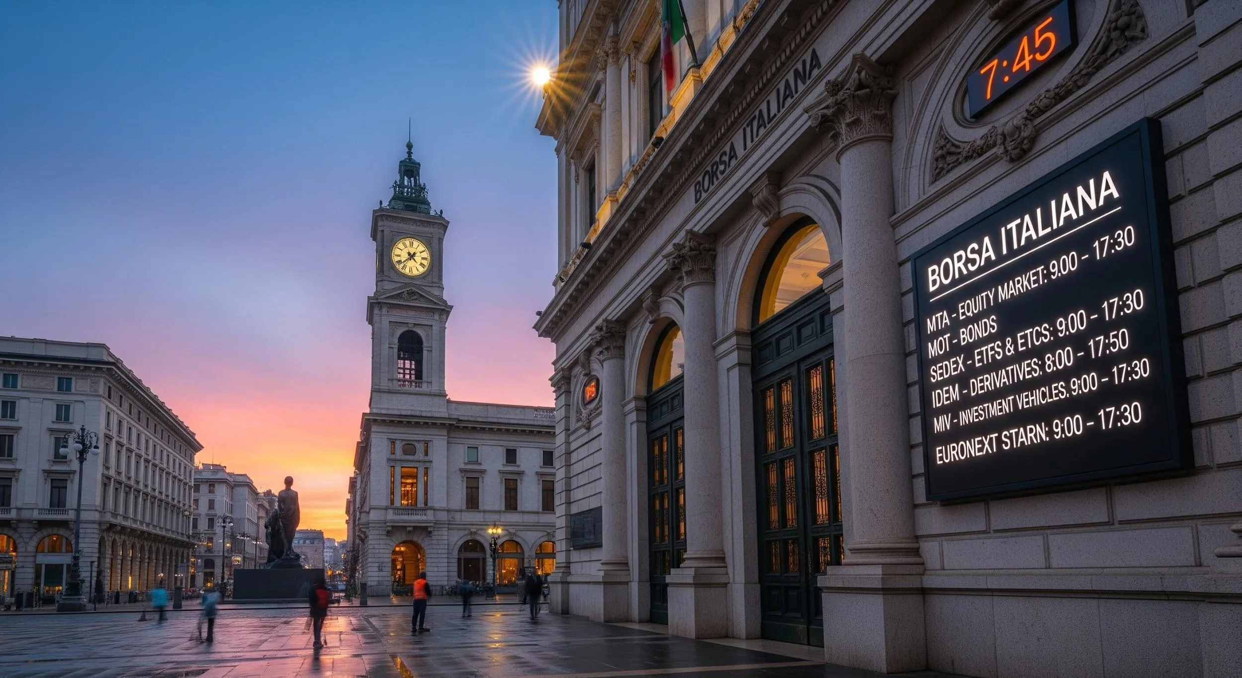 Borsa Italiana: gli orari di apertura e chiusura dei vari mercati