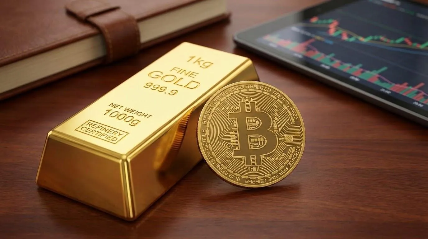 L’oro crolla, il Bitcoin resiste: ecco perché