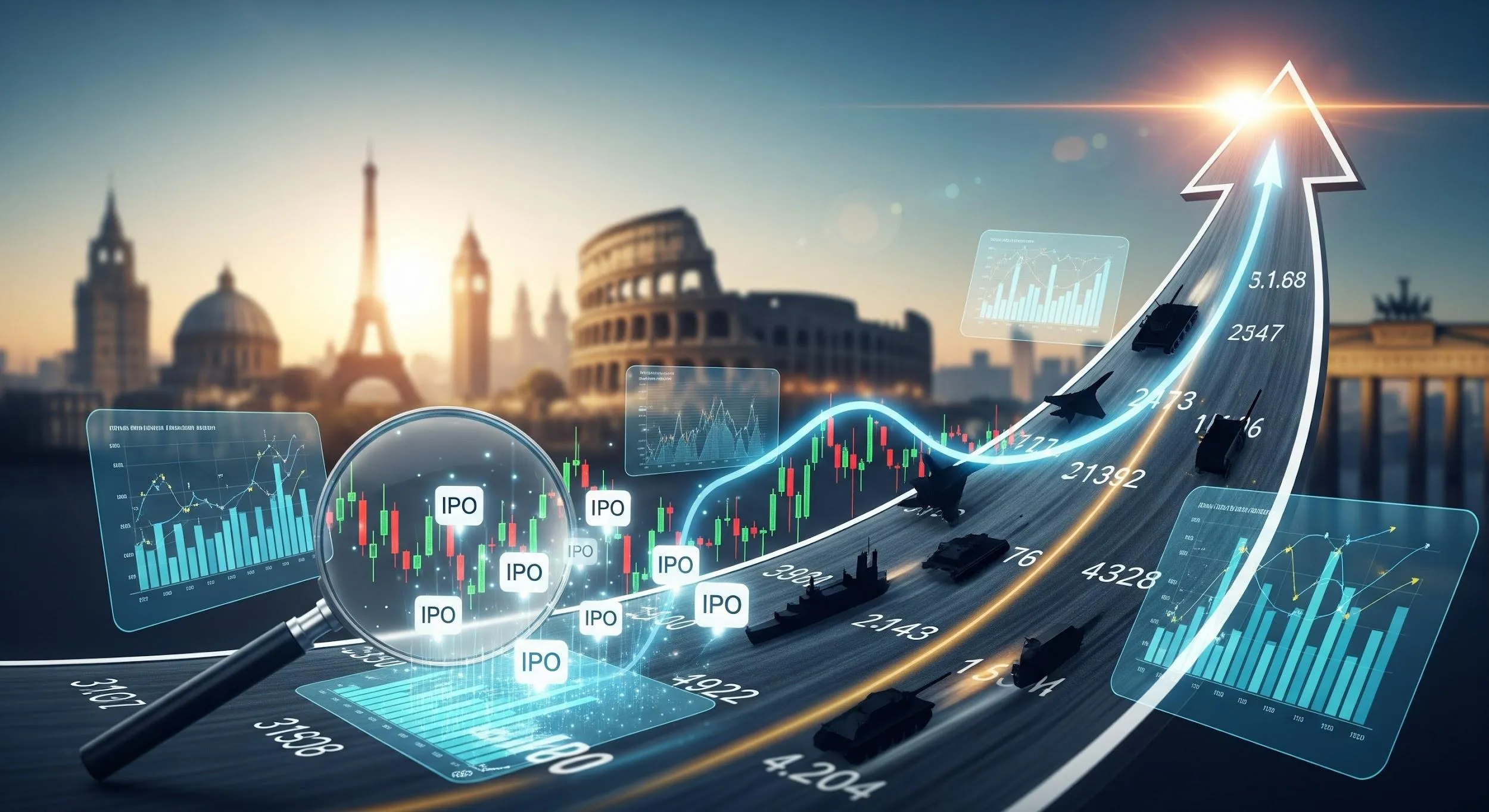Difesa europea in rally: nuove IPO all’orizzonte mentre le valutazioni corrono