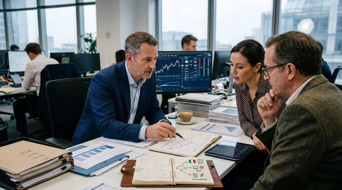 Economia in direzione stagflazionistica, Schroders punta su BTP, azioni tech e commodity