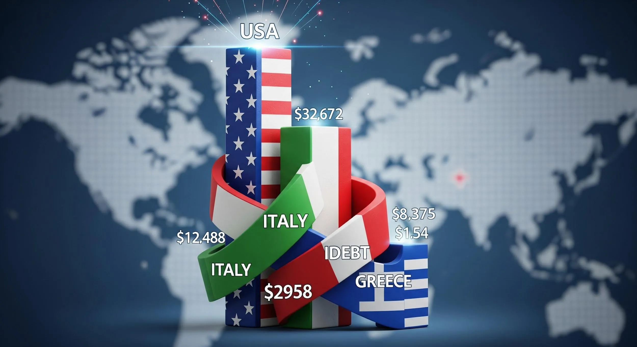 Debito Usa pronto a superare quello italiano: l’allarme del Fondo Monetario