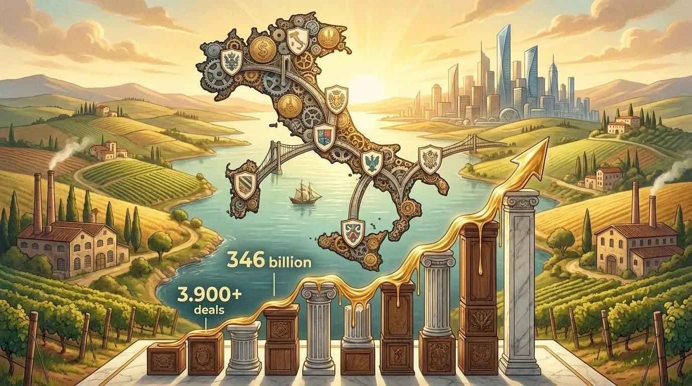 M&A nelle aziende di famiglia italiane, oltre 3.900 nuovi deal per 346 miliardi nei prossimi 10 anni