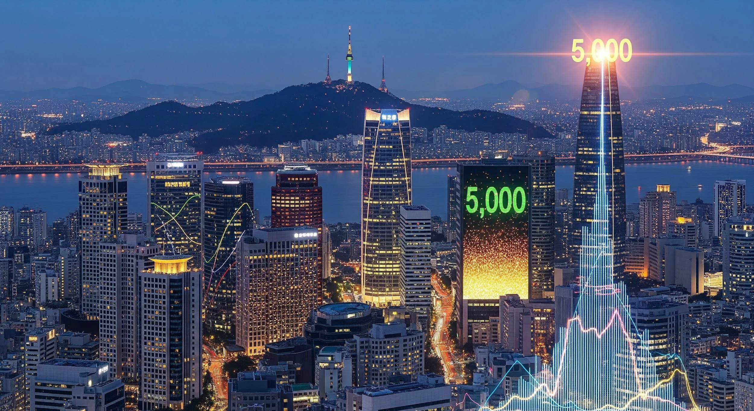 Kospi oltre 5.000: rally di Seoul tra boom dei chip e riforme di governance