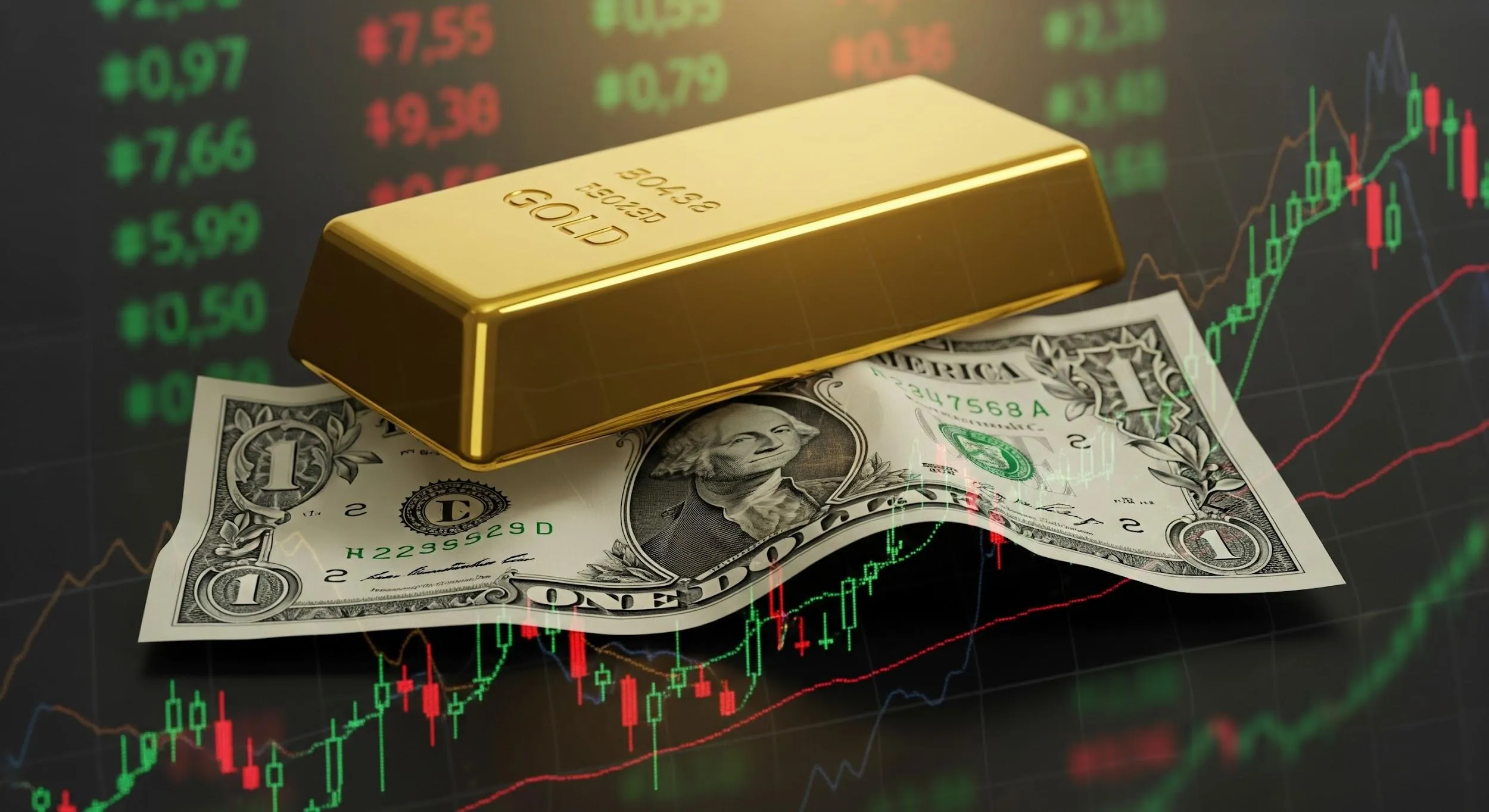 Dollaro sotto pressione e oro ai massimi storici: i mercati scommettono contro gli Stati Uniti