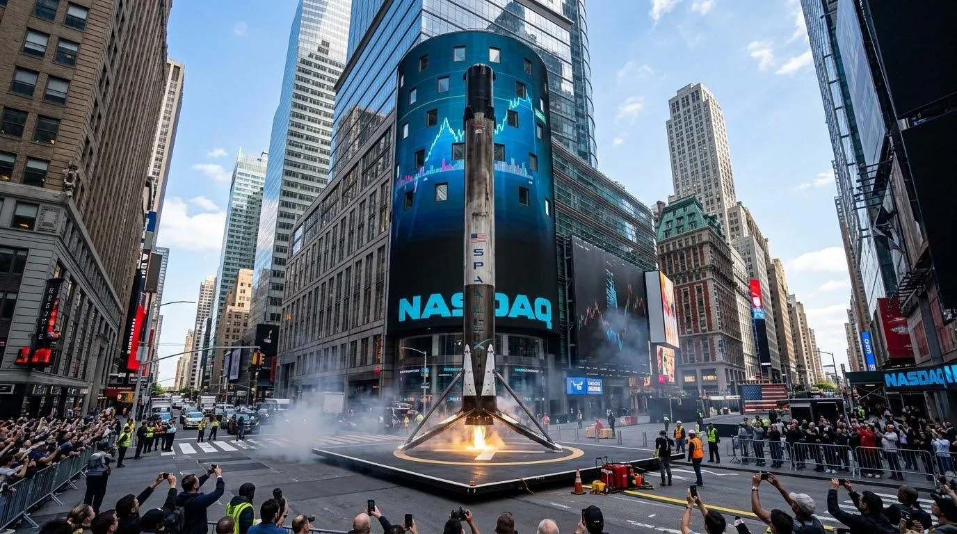SpaceX oggi atterra sul Nasdaq 100. Morgan Stanley vede il titolo a 300 dollari