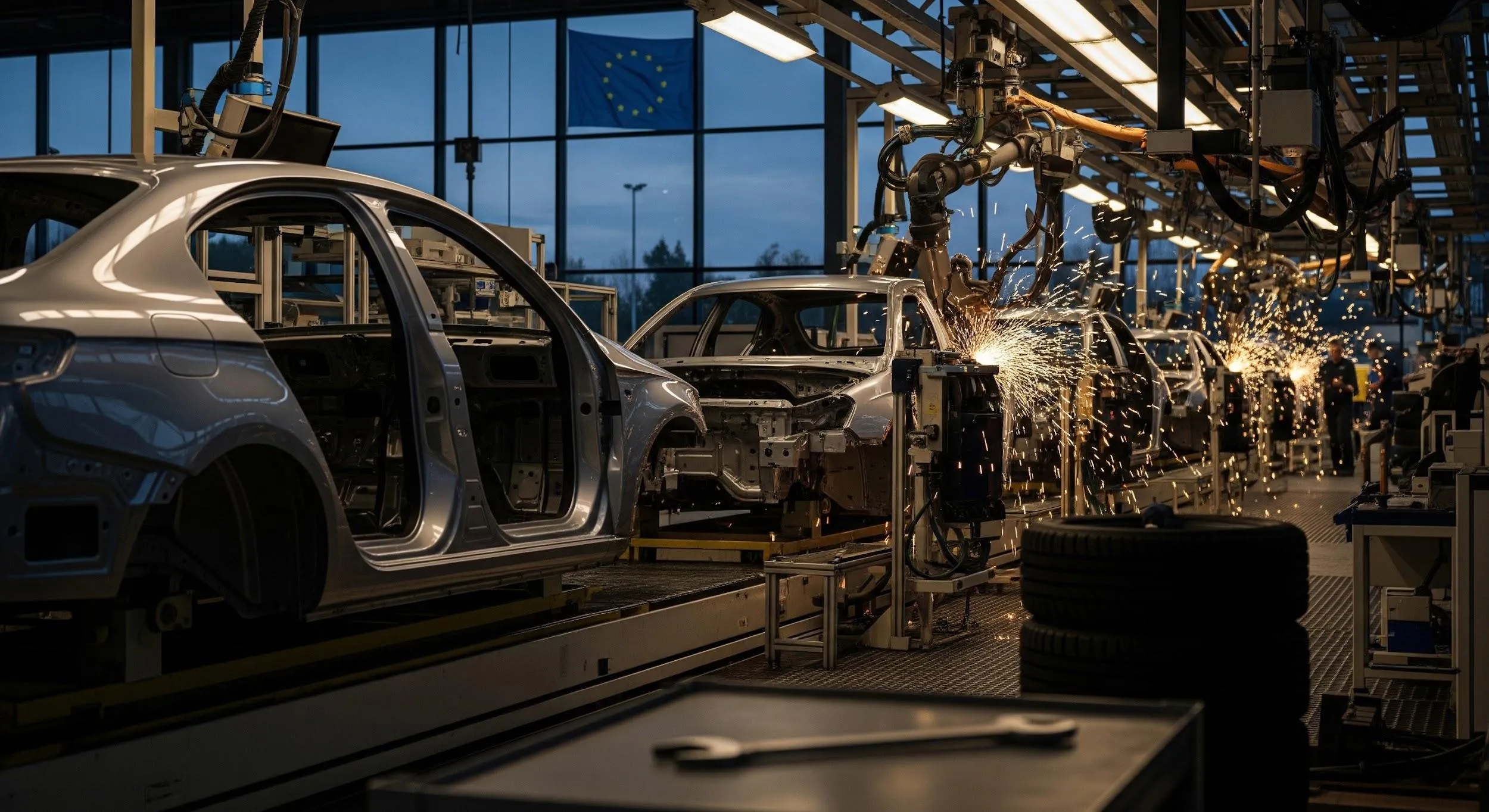 Auto europee sotto pressione, i produttori chiedono un piano Ue per difendere l’industria