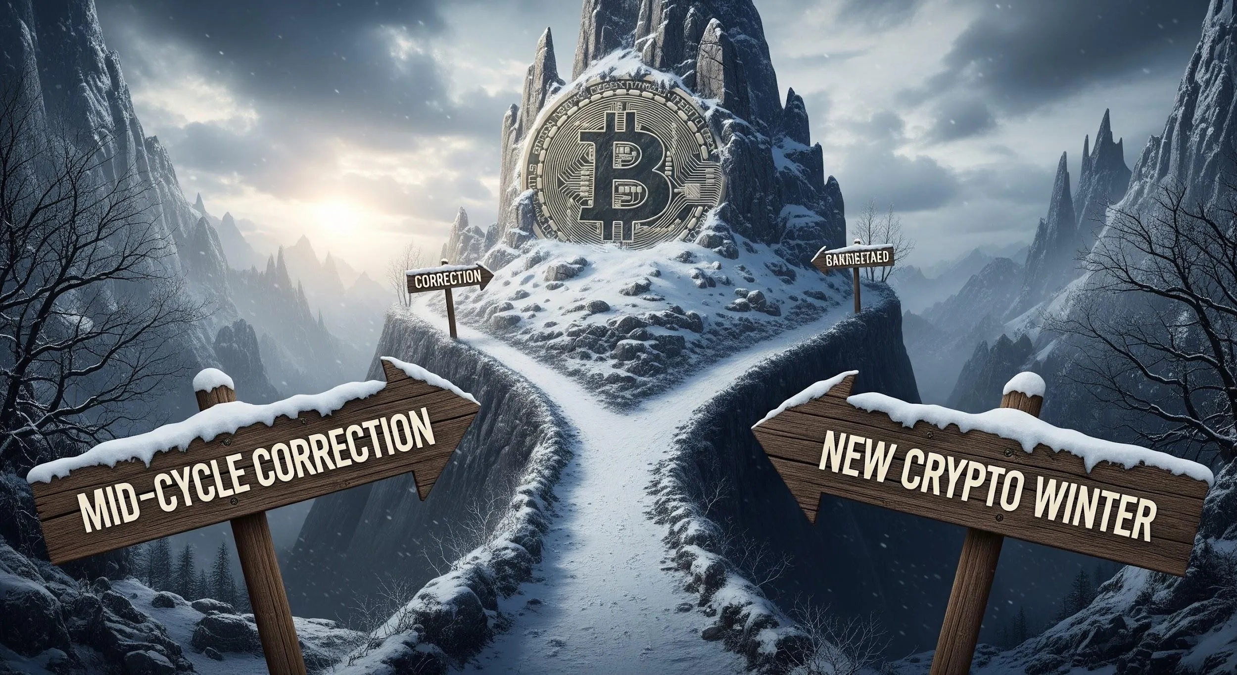 Bitcoin, correzione di metà ciclo o nuovo crypto winter?