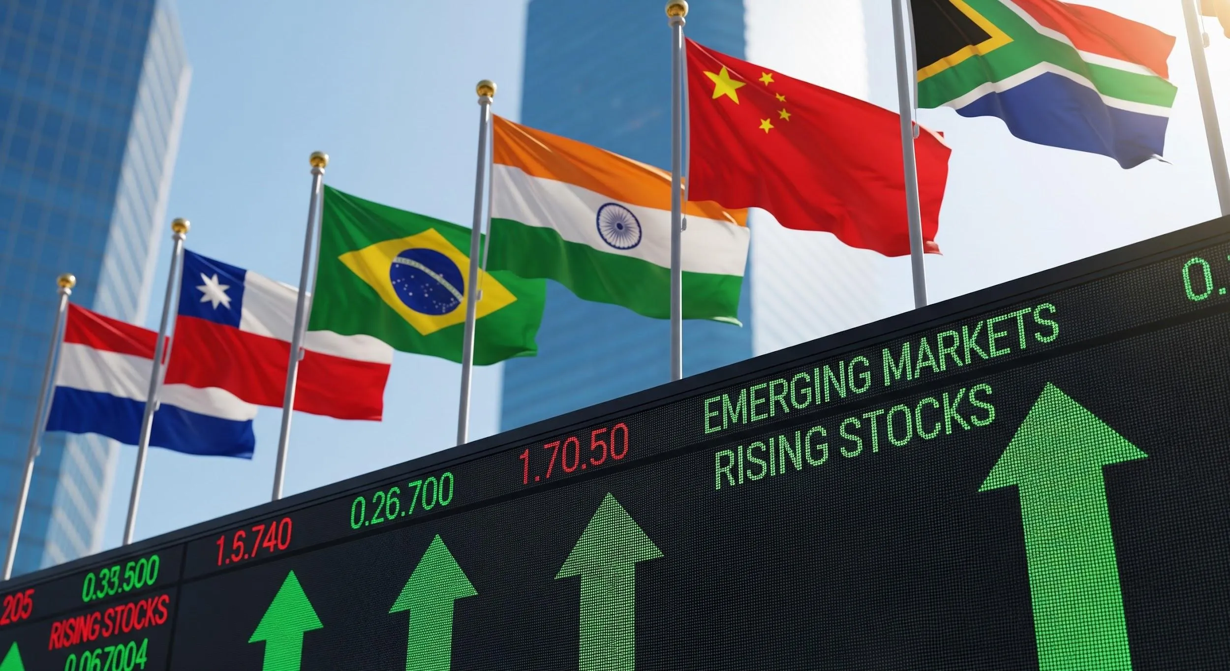 Rally dei mercati emergenti tra debito locale, dollaro debole e boom tecnologico