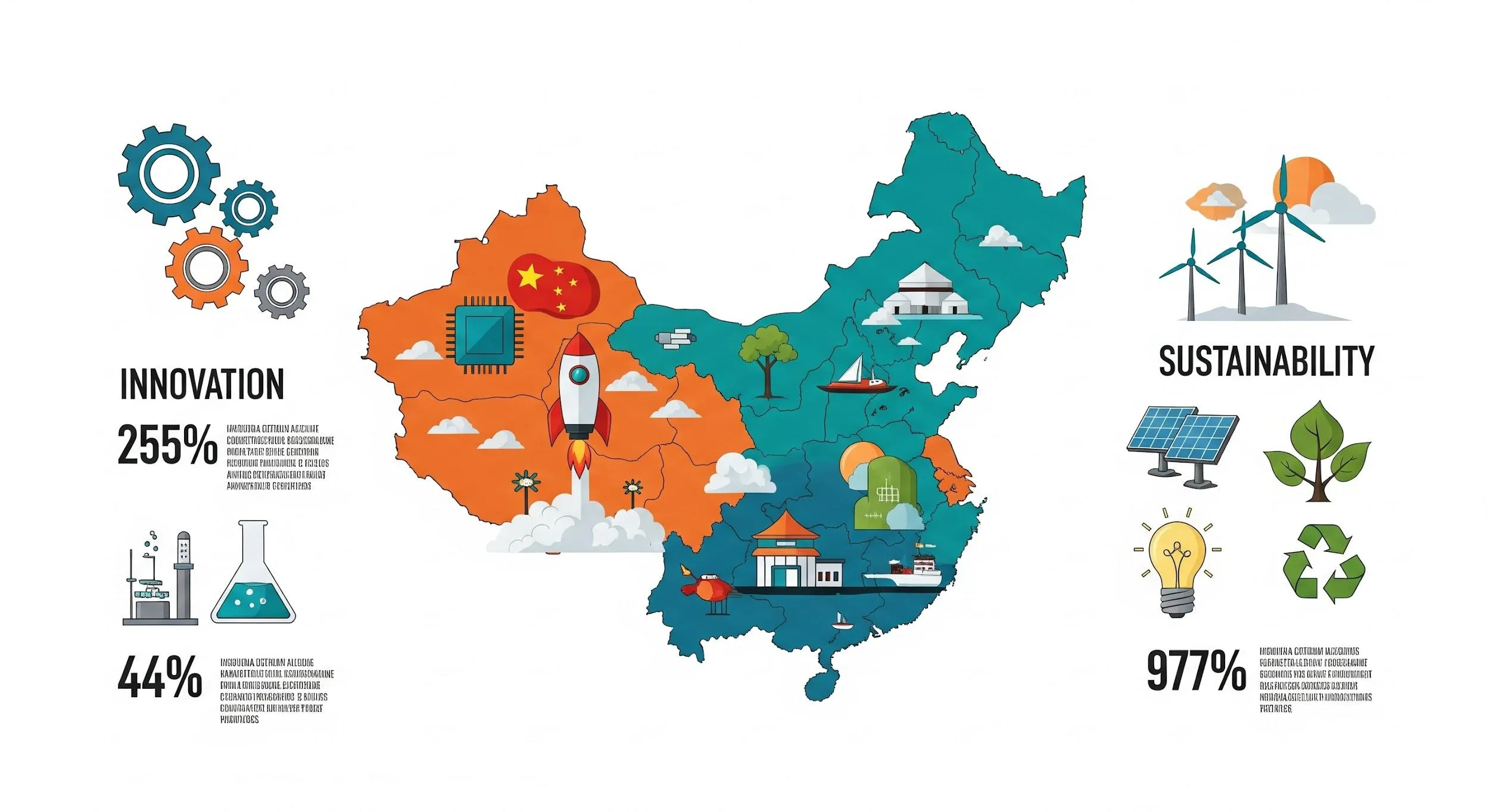 Cina: innovazione e sostenibilità al centro del rilancio, ma permangono sfide strutturali