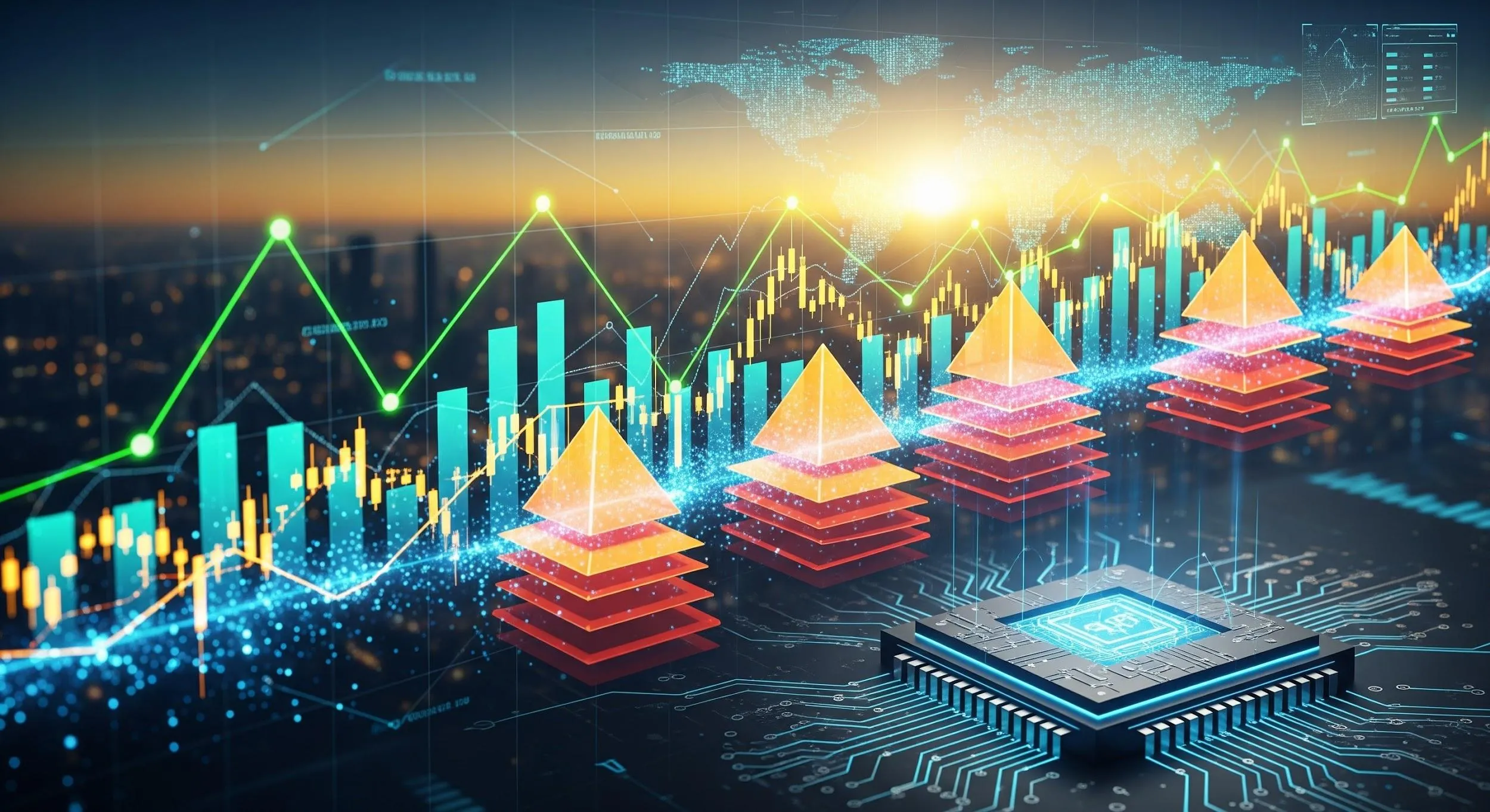 Mercati sui massimi: flussi, dazi e il test Nvidia