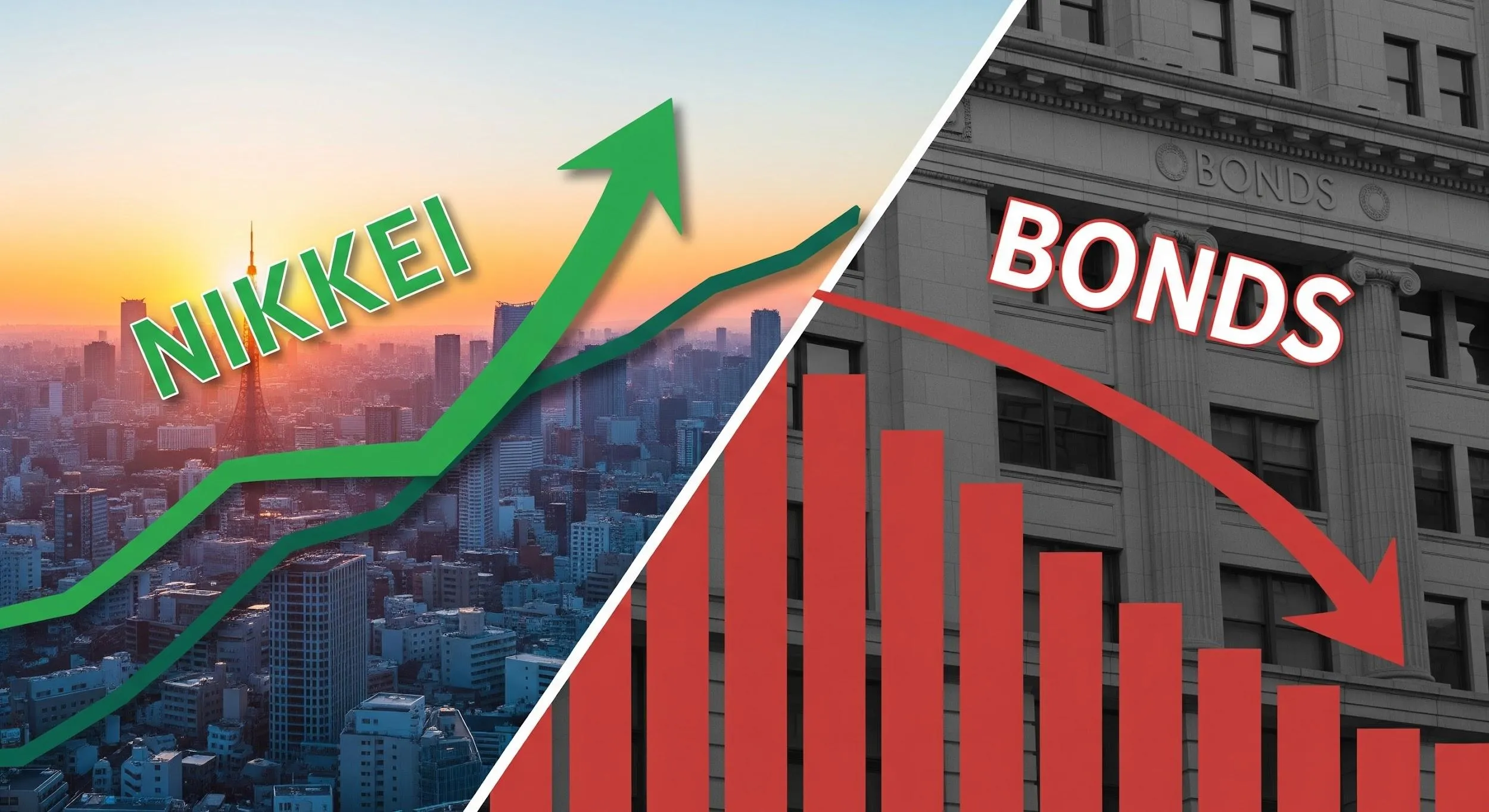 Yen ai minimi e bond giapponesi in crisi: i mercati scommettono contro la stretta della Bank of Japan