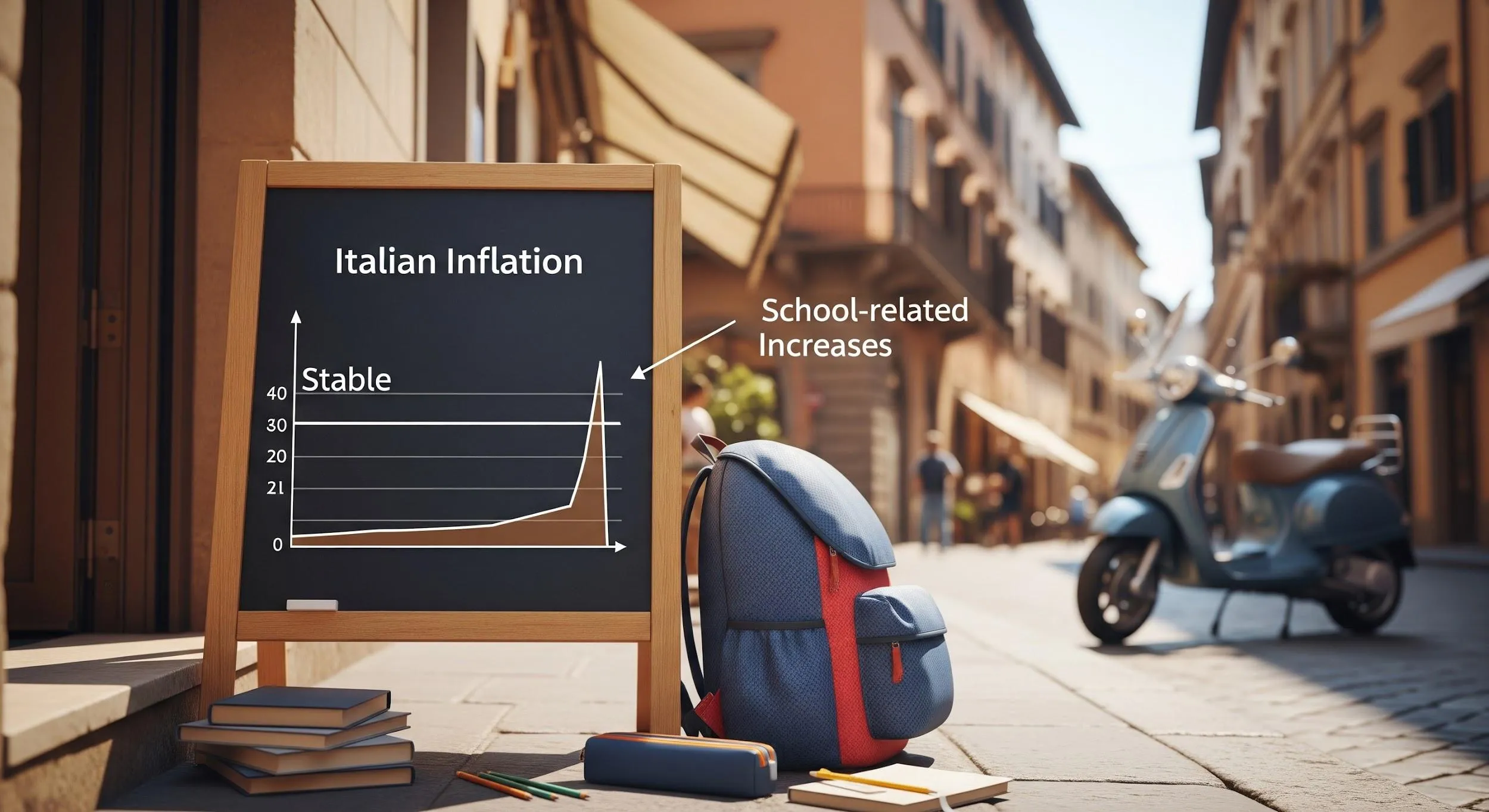 Italia, inflazione stabile all'1,6% a settembre con i rincari legati alla scuola