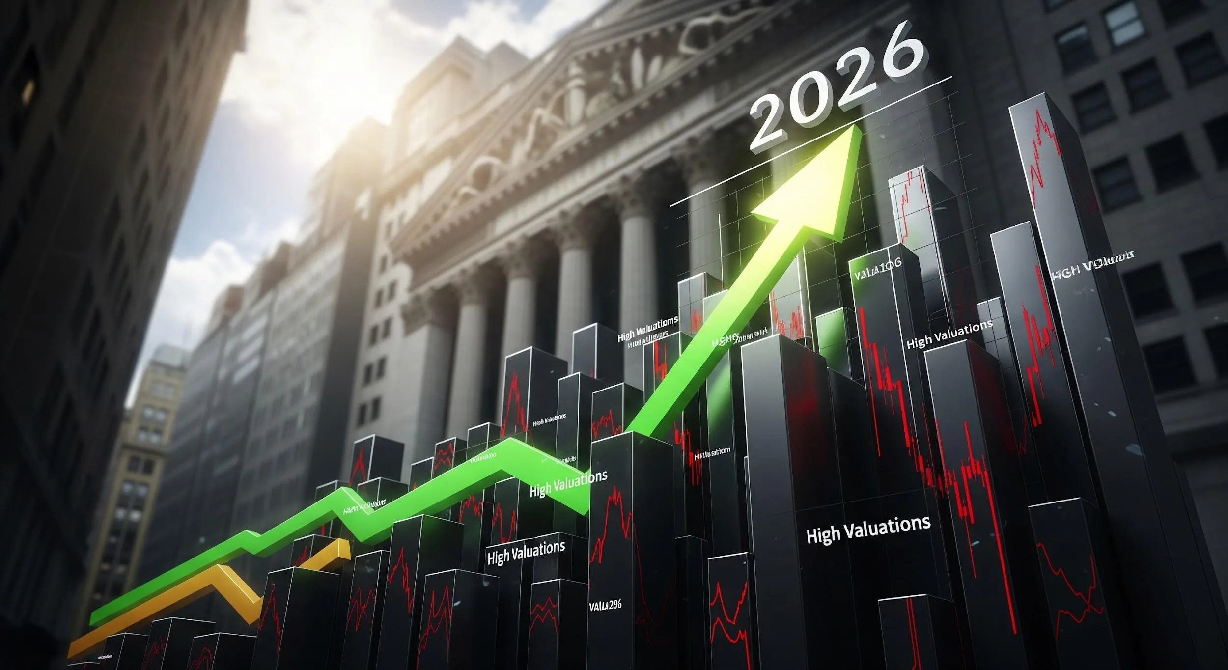 Wall Street scommette su un altro anno di rialzi nel 2026 nonostante valutazioni elevate