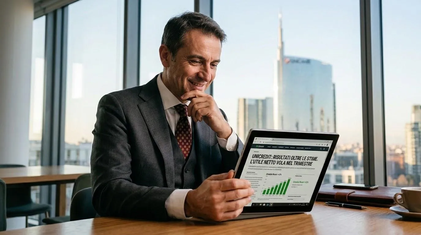 Unicredit, primo trimestre sopra le attese alzate le guidance