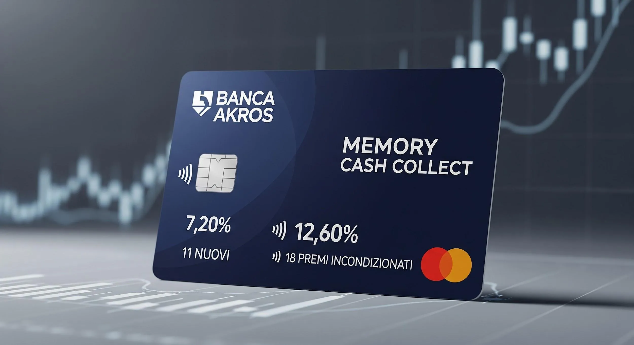 Da Banca Akros 11 nuovi Memory Cash Collect con rendimenti tra il 7,20% e il 12,60% annuo e 18 premi incondizionati