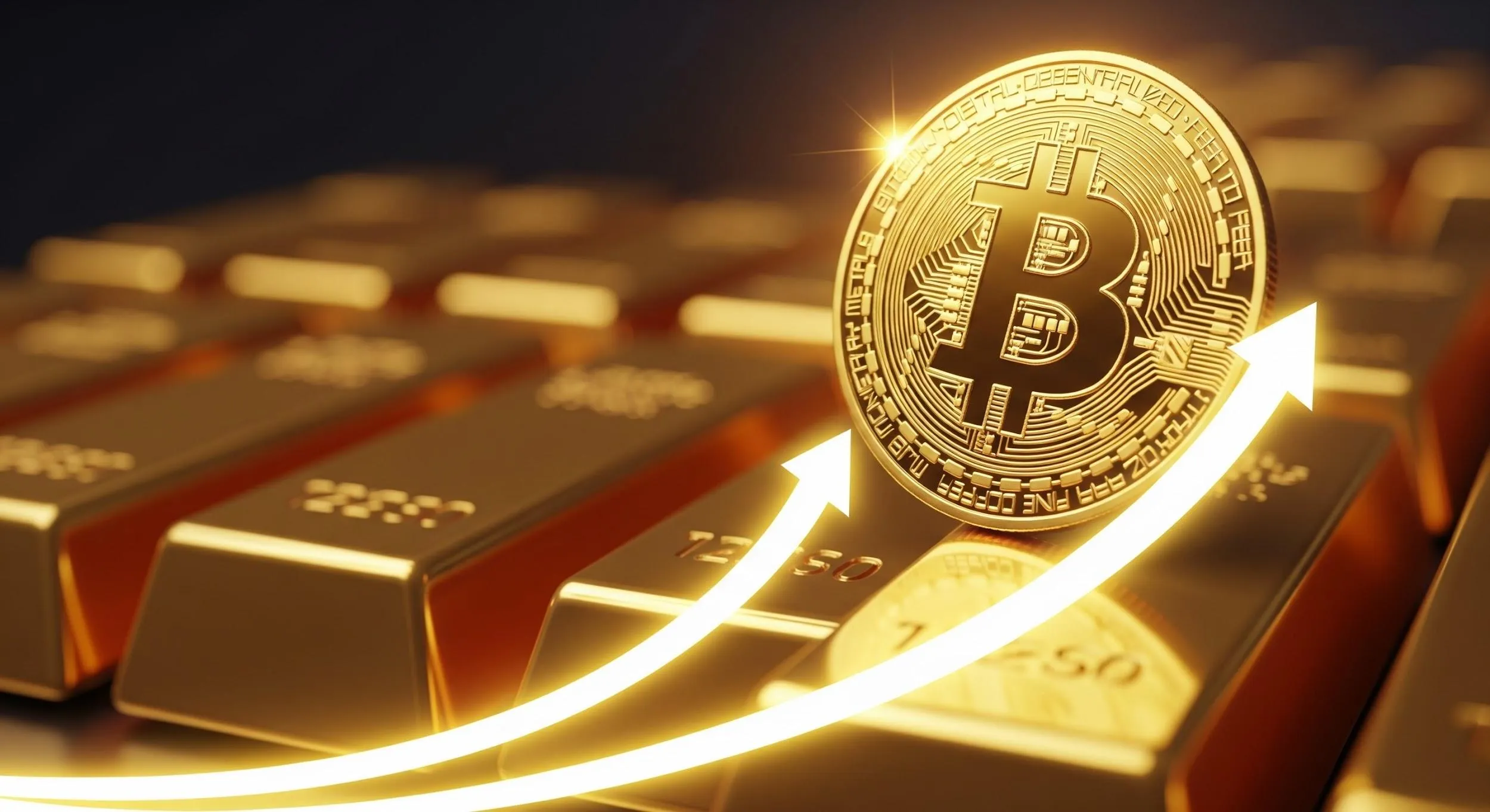 Bitcoin pronto a superare l’oro nel quarto trimestre, il “debasement trade”