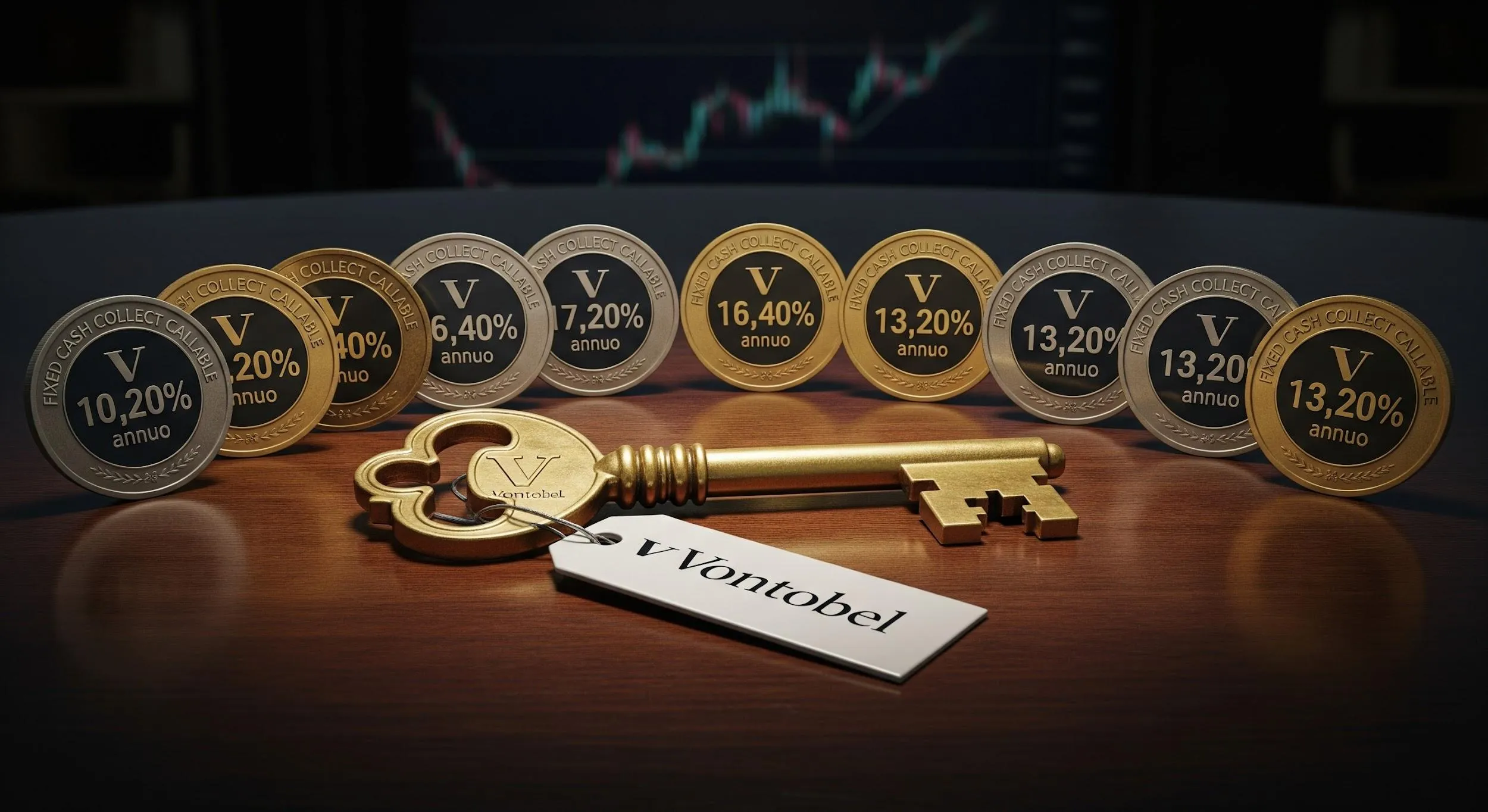 Da Vontobel 10 nuovi Fixed Cash Collect Callable con rendimenti tra il 10,20% e il 13,20% annuo
