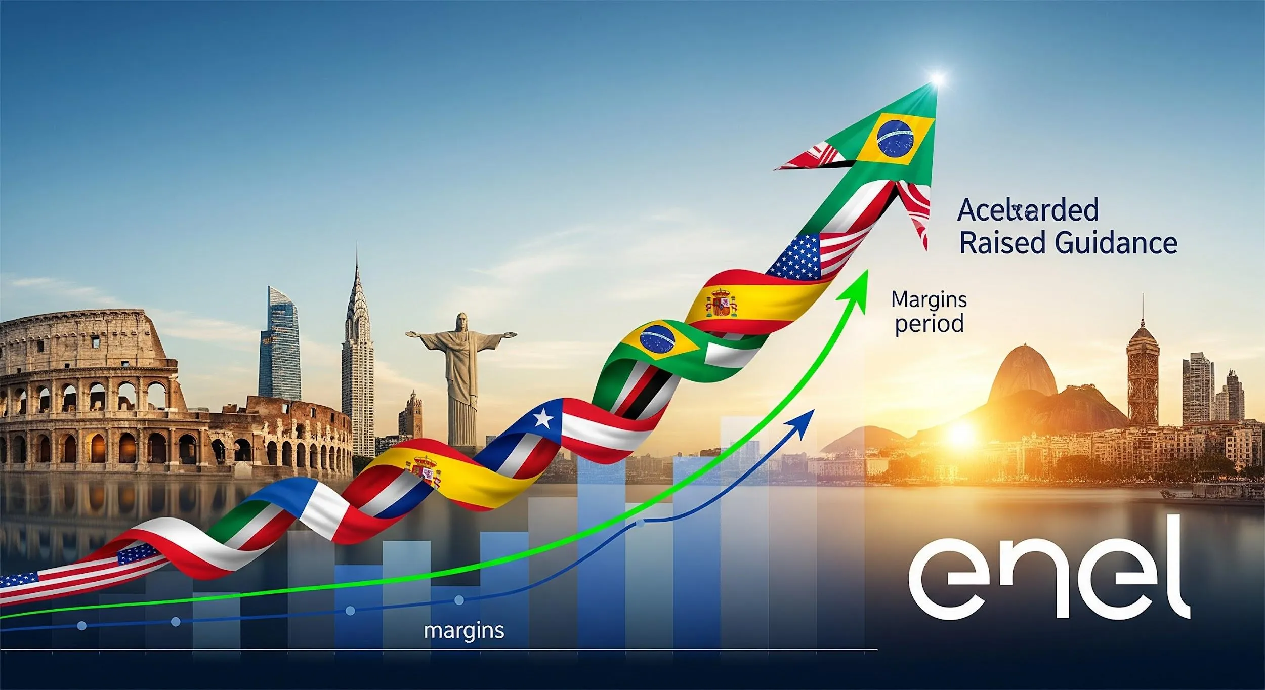Enel accelera all’estero e alza la guidance: margini in crescita nei nove mesi