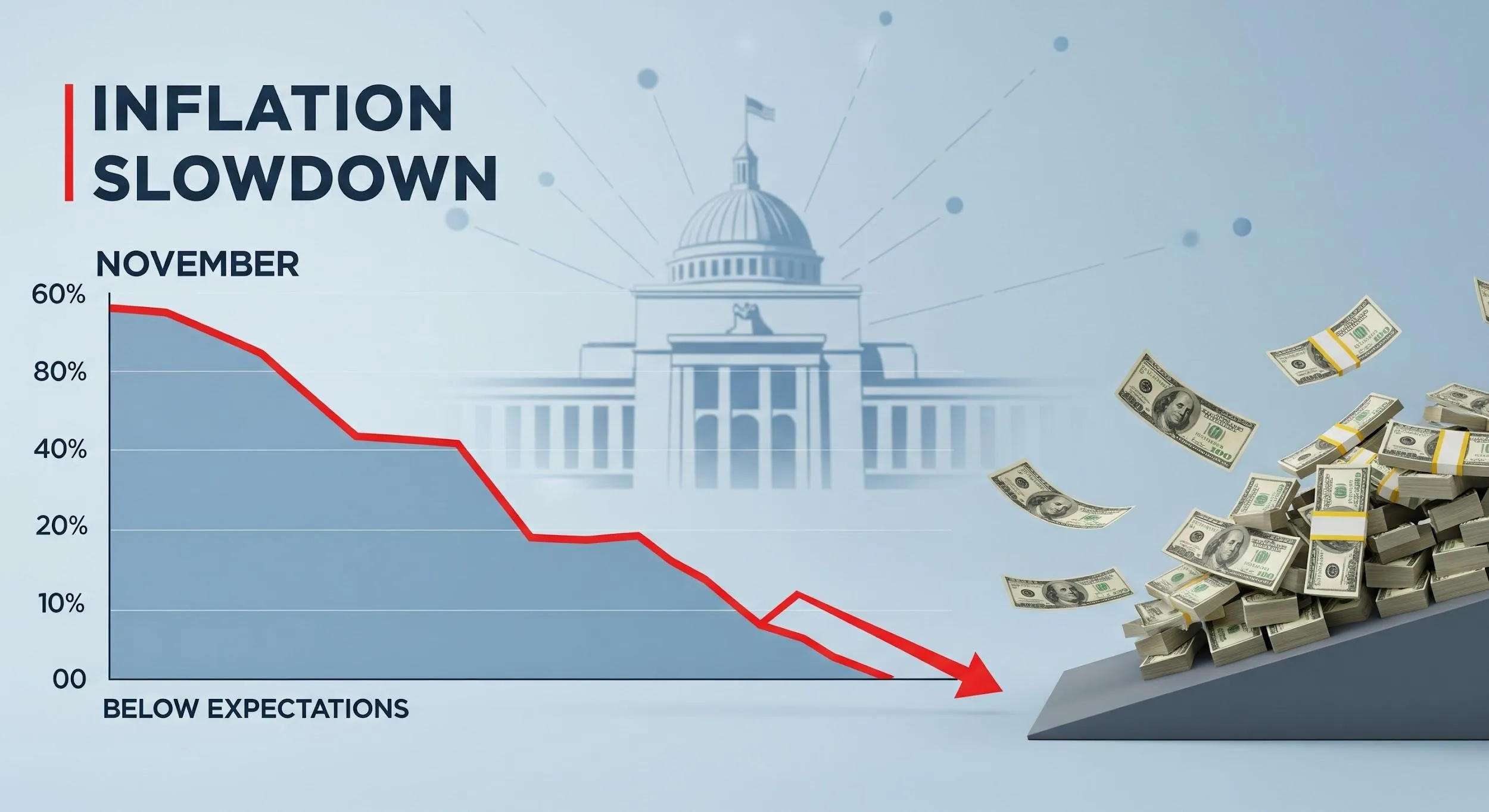 Inflazione USA sotto le attese a novembre: il rallentamento dei prezzi rafforza le attese di tagli dei tassi