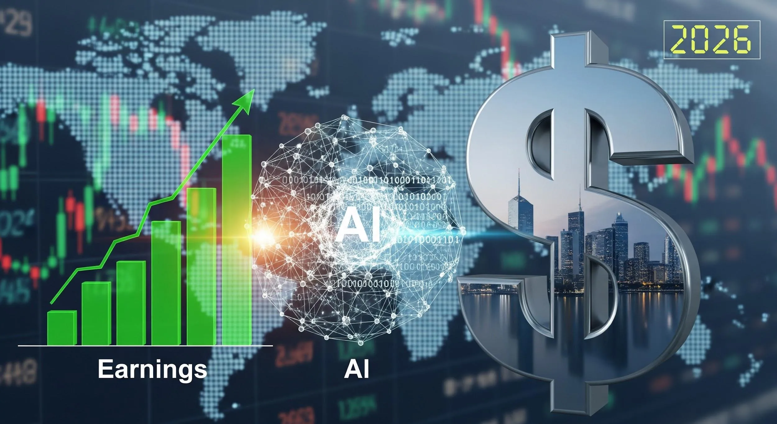 Outlook azionario 2026: utili, IA e dollaro al centro del prossimo anno