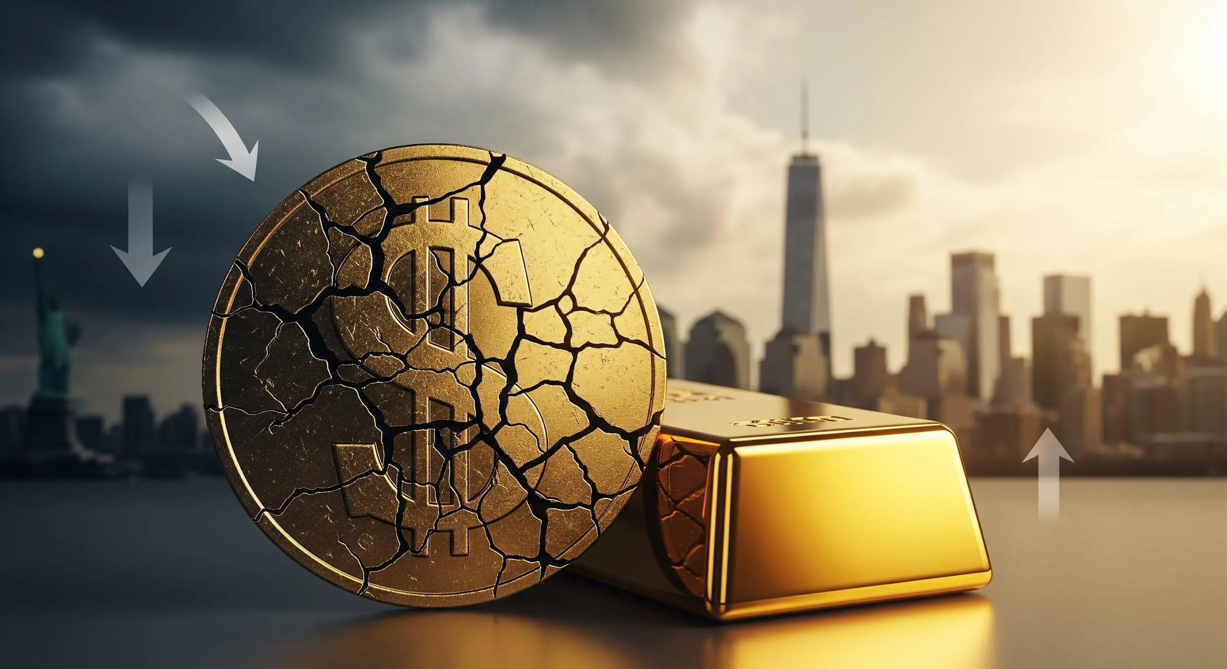 Dollaro in indebolimento e oro ai massimi: segnali di un cambiamento strutturale?