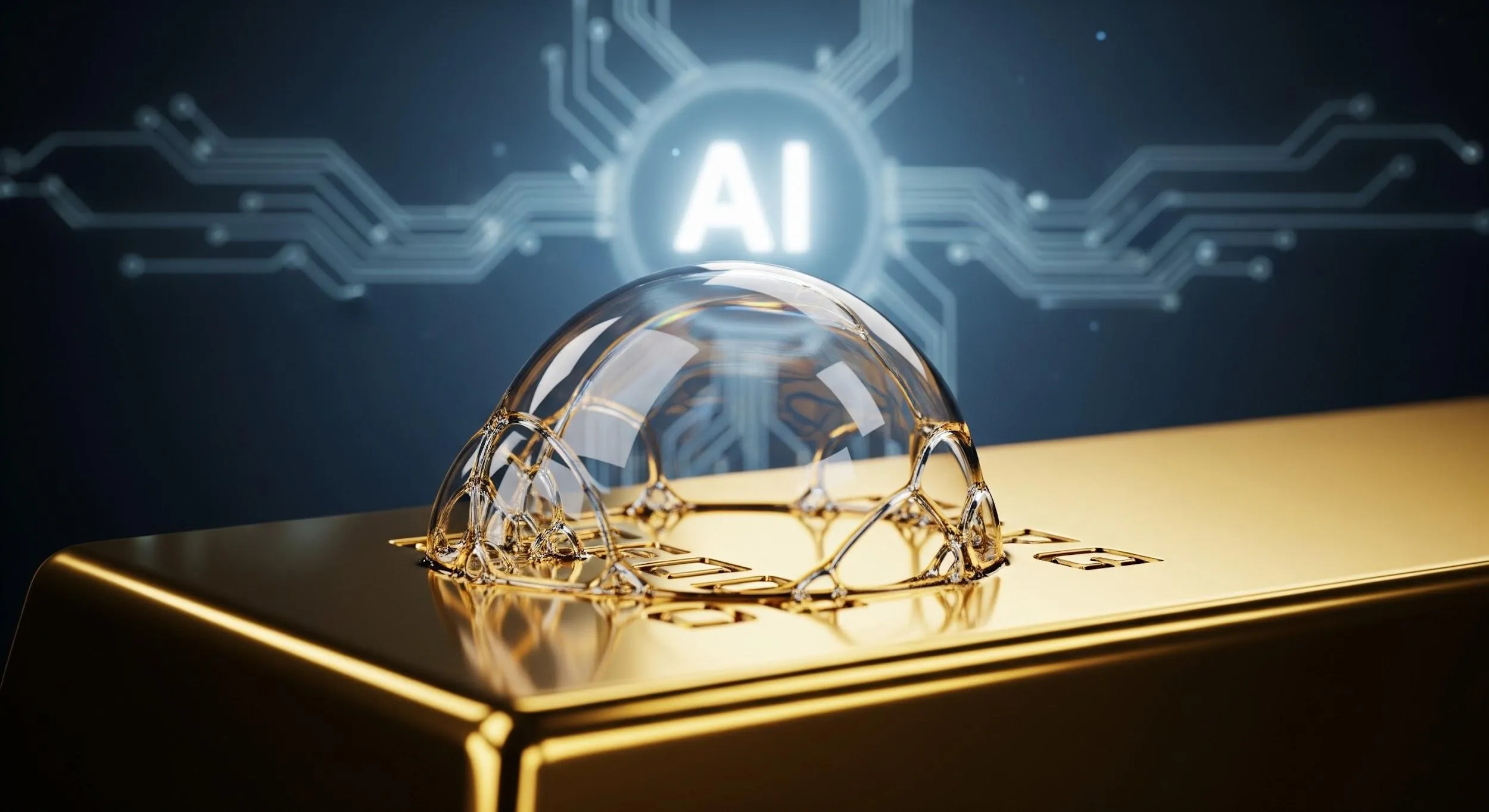 L’oro mostra segnali di bolla più evidenti dell’intelligenza artificiale