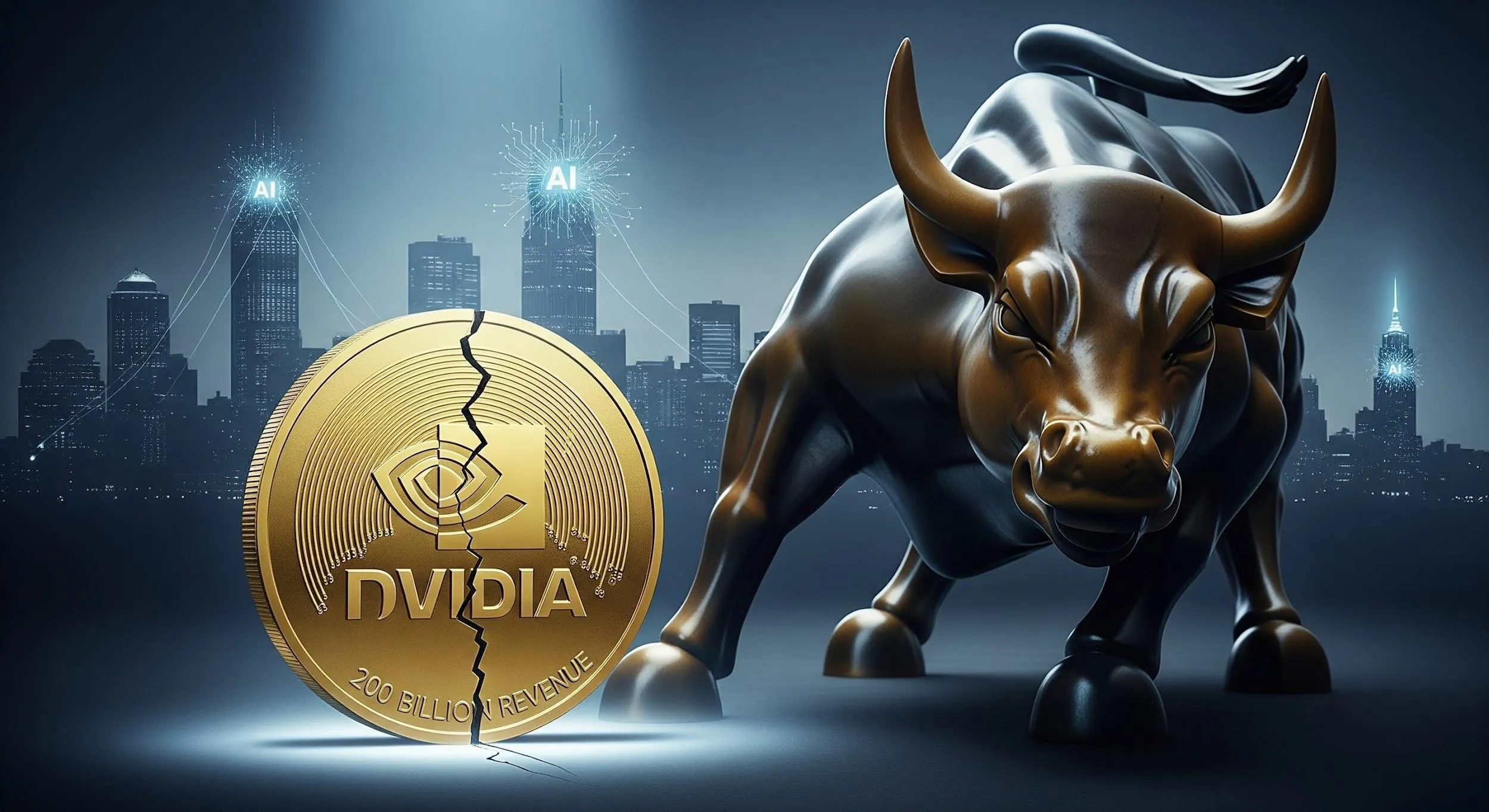 Nvidia supera i 200 miliardi di ricavi, ma Wall Street resta scettica sul boom AI