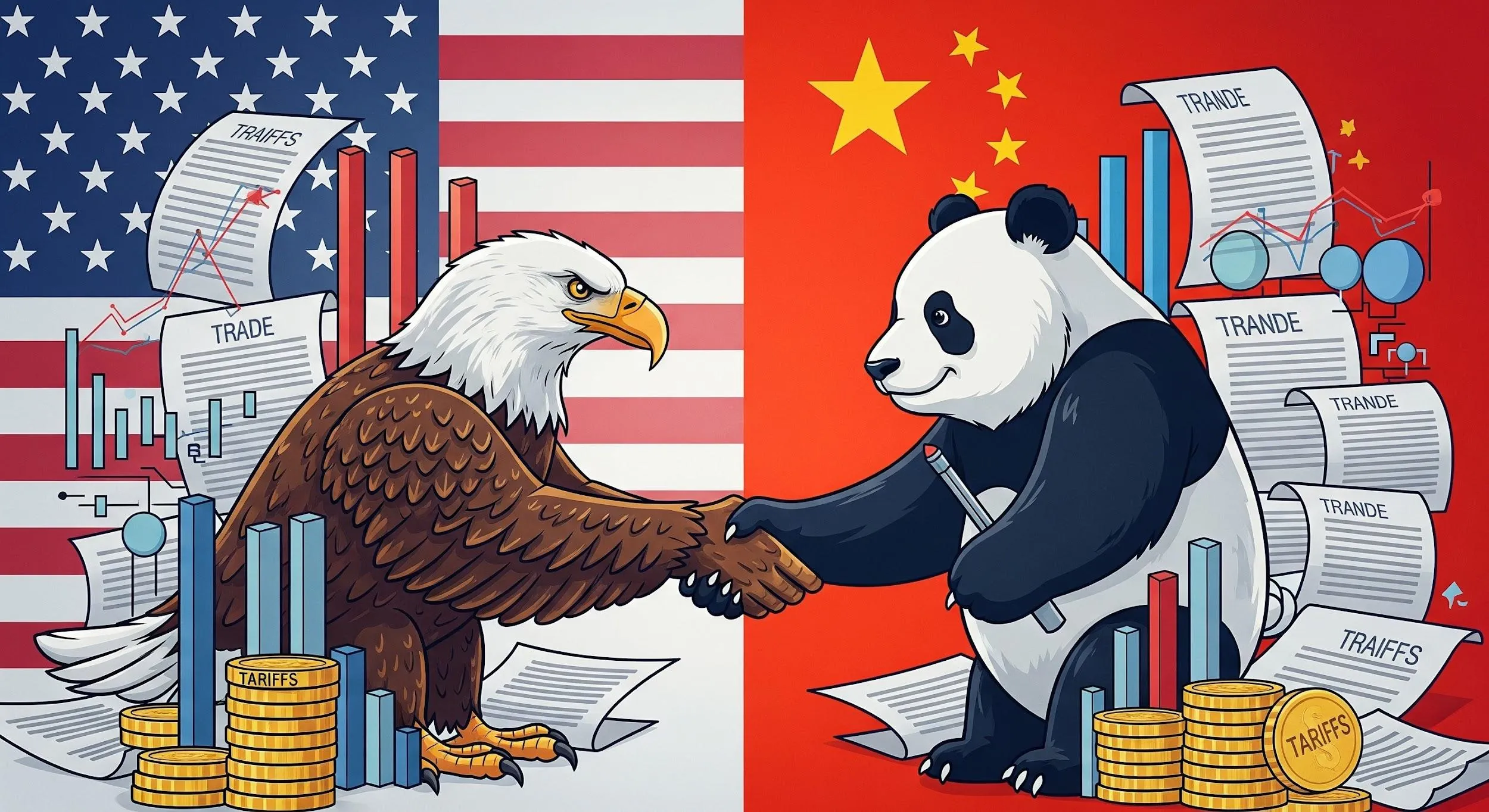 Tregua commerciale tra USA e Cina: un anno di pausa nella guerra dei dazi e dei chip